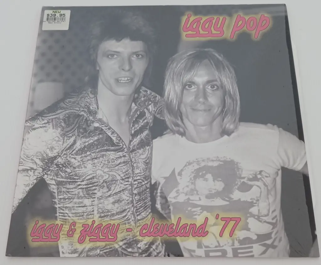 Iggy Pop, Iggy & Ziggy Cleveland '77 Image 1++